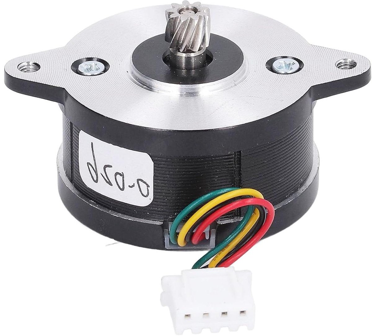 Stappenmotor Extruder - Motoronderdeel 3D - 3D Printer Beweging - Roestvrij Staal Constructie - 36 Mm Diameter - Zilver