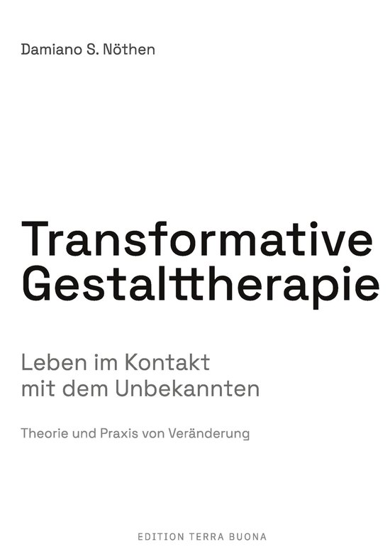 Transformative Gestalttherapie - cover