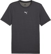 T-shirt de sport sans coutures PUMA M TAD TECH pour homme - Gris galactique - Jacquard ton sur PUMA noir