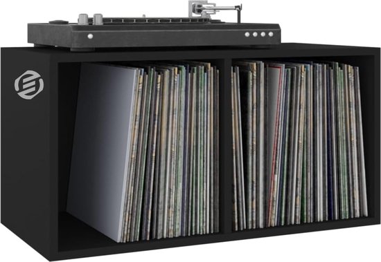 Dynavox vinil lemez tartó konzol 40db lemez tárolására igényes fa Dynavox vinil lemez tartó konzol 40db lemez tárolására igényes fa