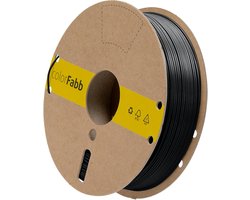 colorFabb Pla-hp Zwart 3D-printerfilament - 1,75 mm - 750 g - 134°C HDT na het printen - Geen nabewerking nodig - 100% biobased materiaal