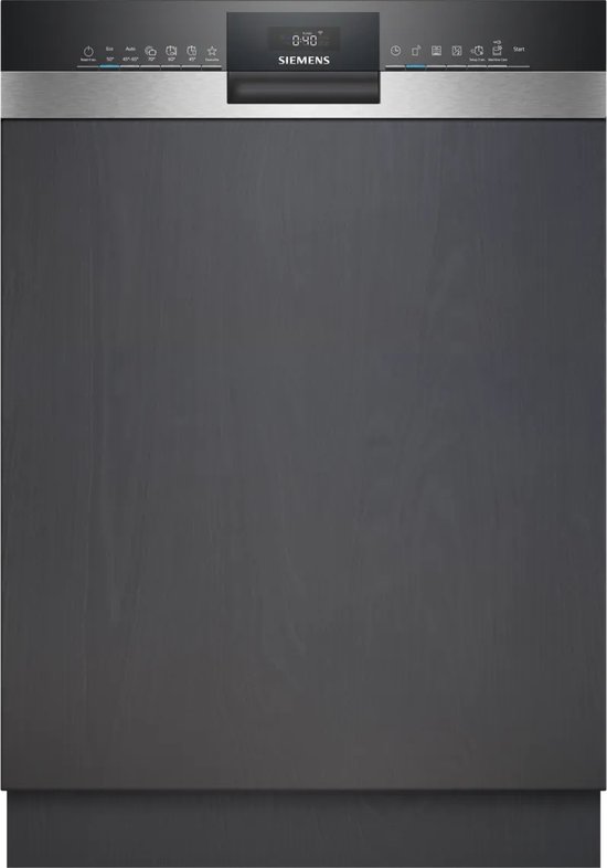 Siemens SN53ES22AE – iQ300 – Semi-geïntegreerde vaatwasser – 60 cm – Energielabel A – Home Connect