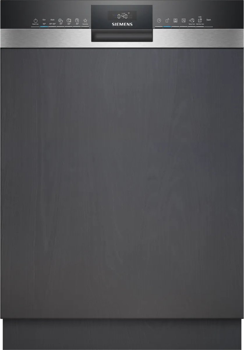 Siemens SN53ES22AE - iQ300 - Semi-geĂŻntegreerde vaatwasser - 60 cm - Energielabel A - Home Connect