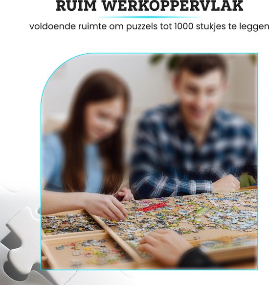 Puzzeltafel met 4 lades bestel HIER