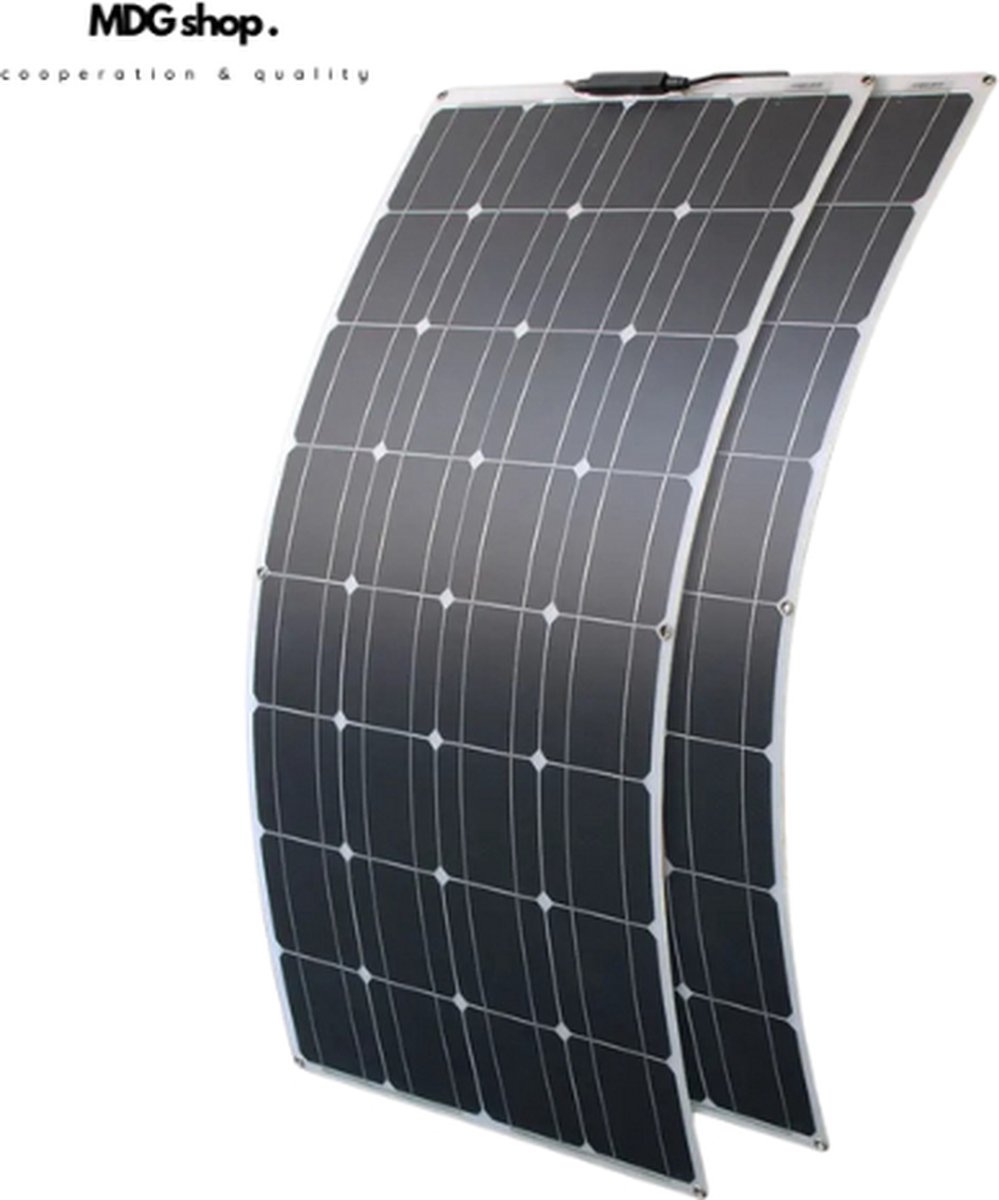 Solar charger - 200W - Opvouwbaar zonnepaneel - Draagbaar zonnepaneel - Perfect voor kamperen en buitenavonturen