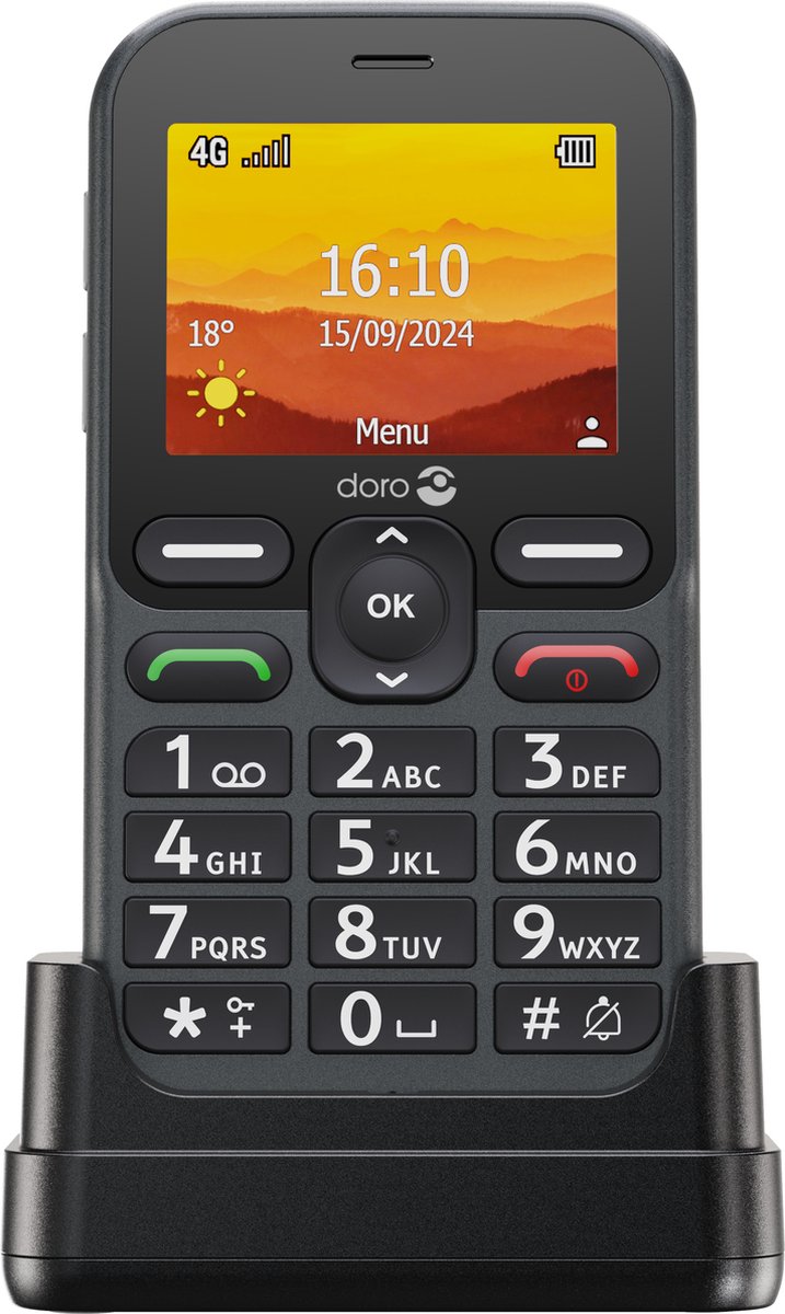 Doro Leva L10 Senioren mobiel rood