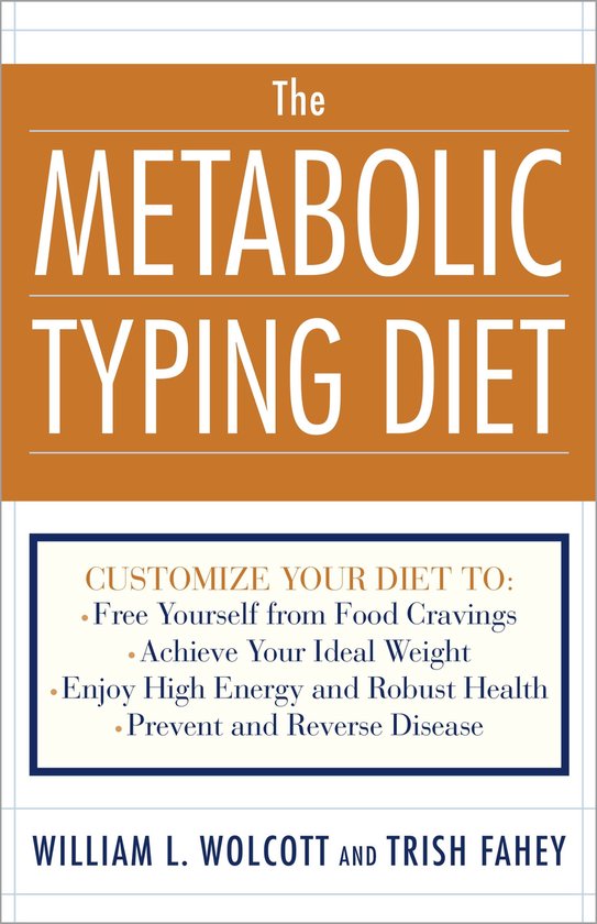 Metabolic Typing Diet - cover