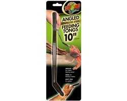 Zoo Med Gebogen Voertang Voor Reptielen - Voederpincet - 25cm - RVS
