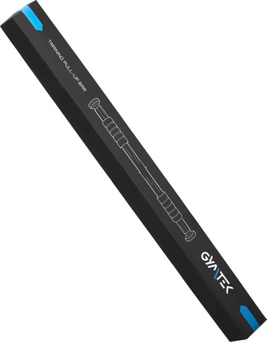 Gymtek Optrekstang Voor Deurkozijn – Verstelbaar 63-100 Cm, Zonder Boren, Voor Pull-ups En Buikspieroefeningen