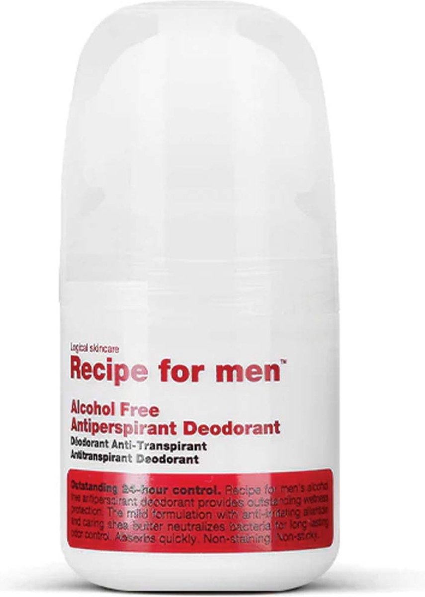 Goedkoopste Recipe For Men Alcohol Free Antiperspirant Deodorant 60 ml.