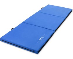 Gymtek® Opvouwbare Turnmat, Sportmat, Gymmat, Trainingsmat, Gymnastiekmat - 180x60 cm - Gymnastiek, Yoga, Judo, Karate, Fitness, Pilates, Vechtsporten
