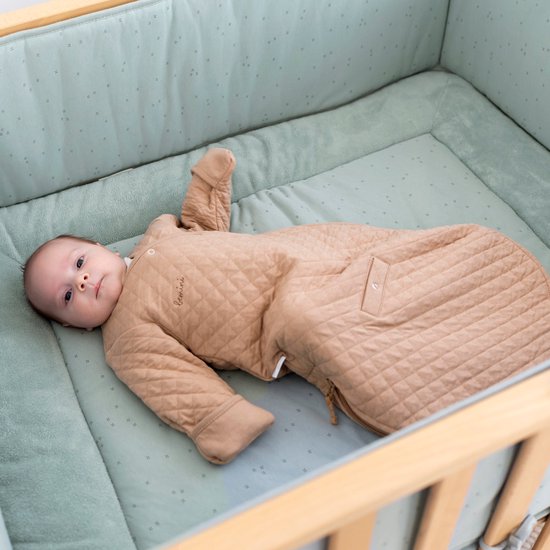 BEMINI Babyslaapzak - MAGIC BAG 1-4m - TOG 1.5 - Gewatteerd comfort - Beige van Bemini — afbeelding 3