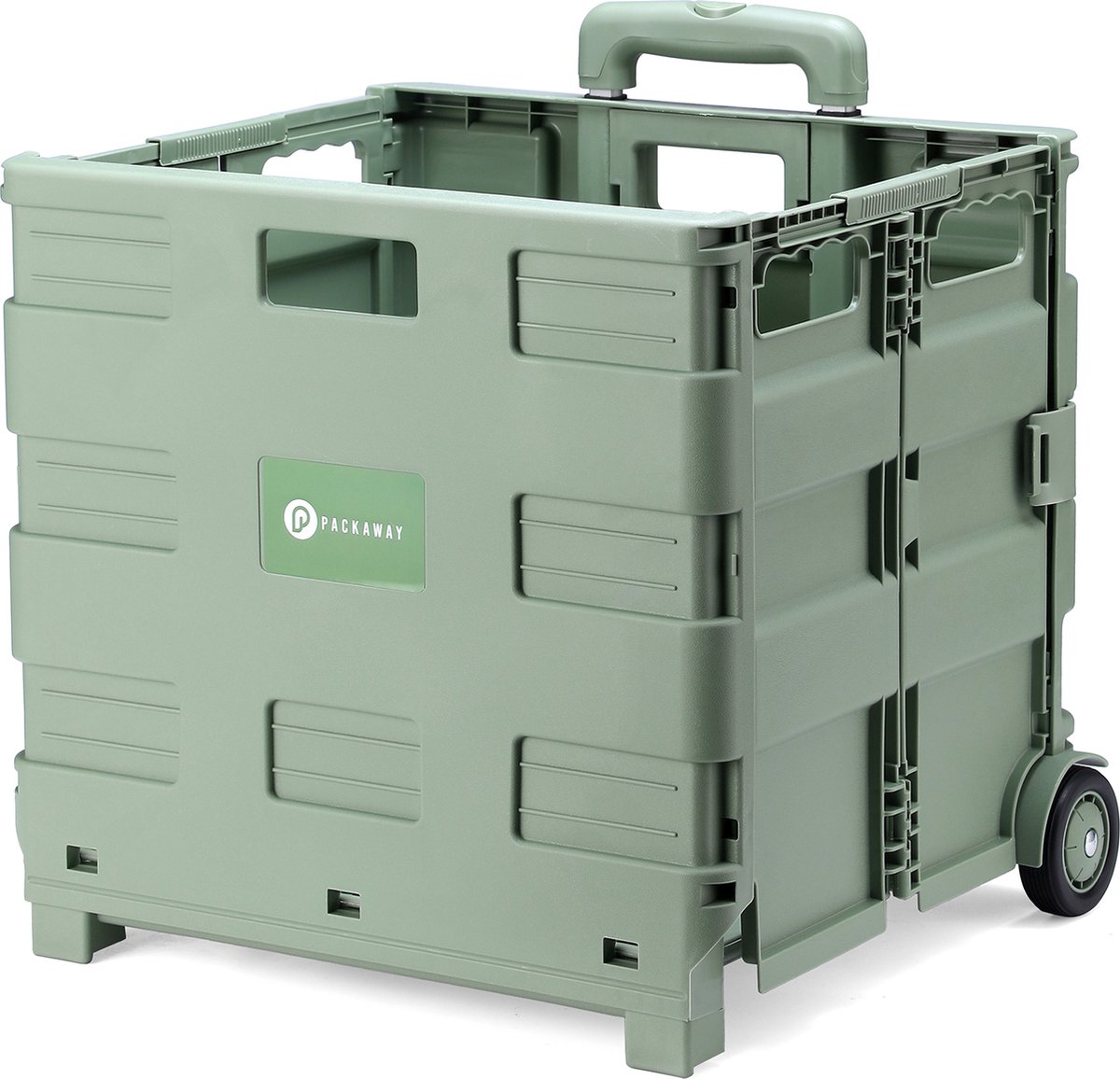 Packaway XL – Opvouwbare Boodschappentrolley – 50L – Groen