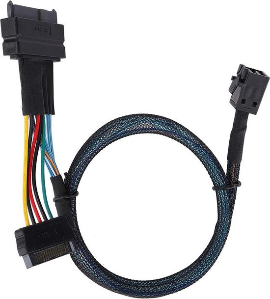CY IDE 4p aan dubbele IDE Y Splitter 10cm harde schijf Voeding Uitbreidingskabel