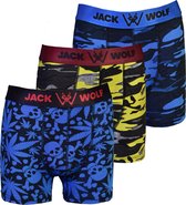 Bol.com JACK WOLF 3-Pack JACKNIGHT Flexibele Heren Onderbroek van Premium Katoen - Maat XL aanbieding