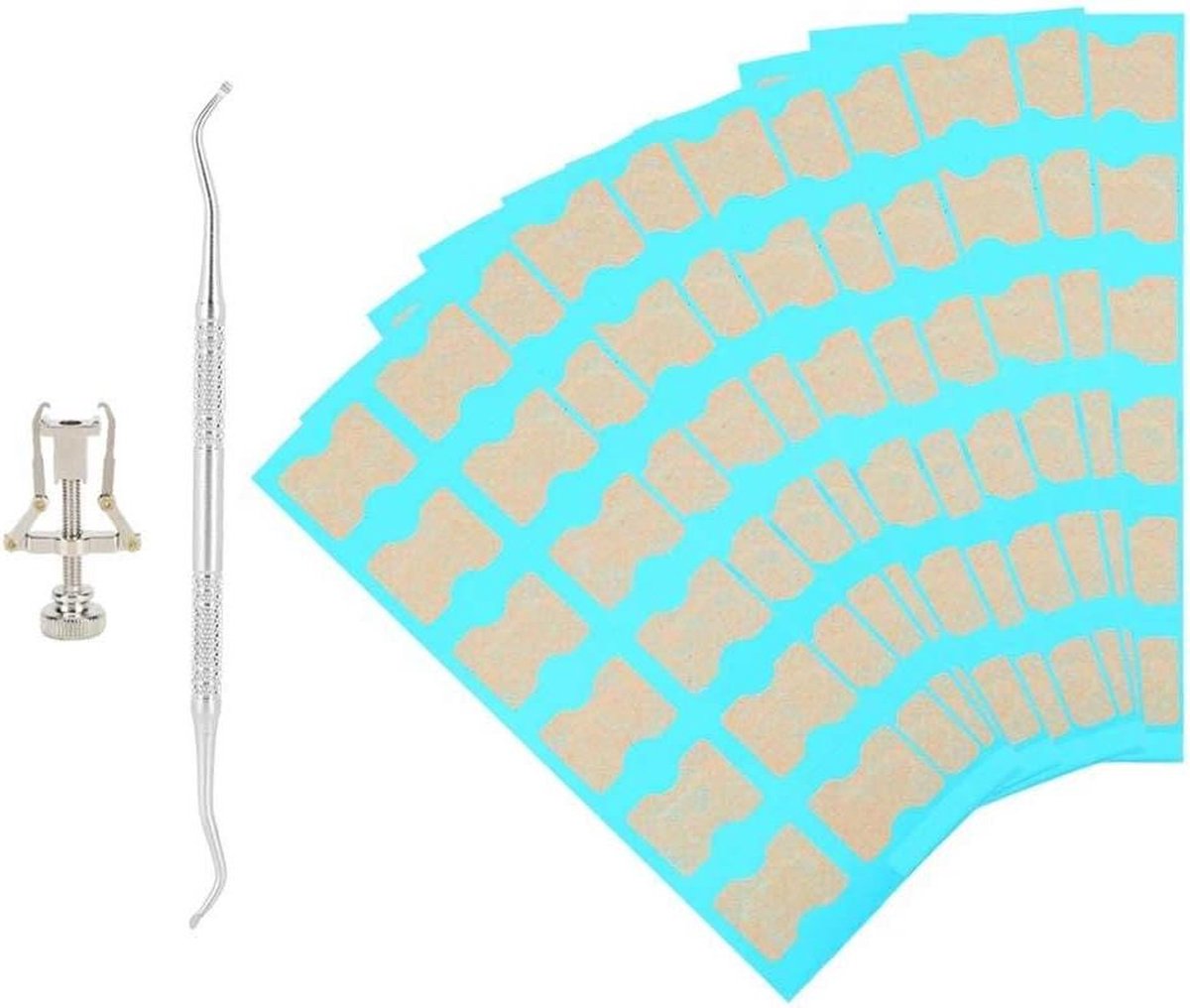 Goedkoopste Titel Corrector teennagel ingegroeide teennagel correctie patch nagelriemschuiver pedicure tool(120) .
