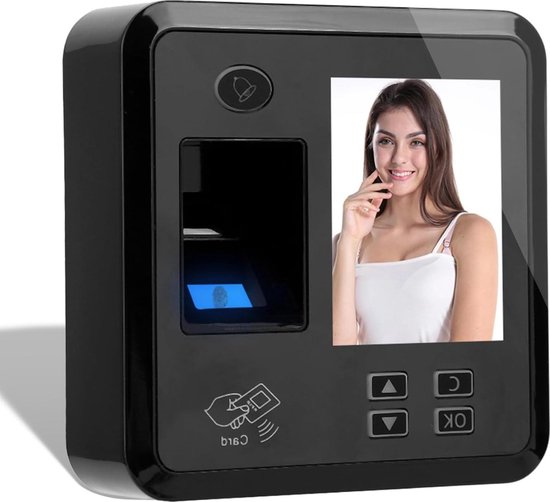 Systèmes de pointage avec écran de 4 pouces pour identification biométrique par mot de passe par empreinte digitale - Enregistrement des employés avec interface IP/ TCP.