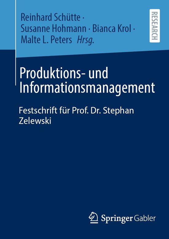 Business and Economics (German Language) - Produktions- und  ... - cover