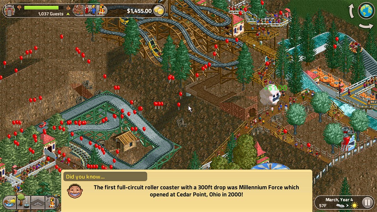 RollerCoaster Tycoon Classic - Nintendo Switch thumbnail 6