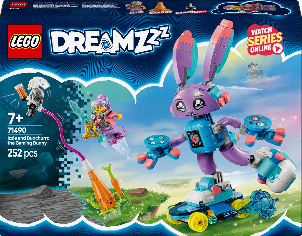 LEGO DREAMZzz Izzie en Bunchurro het gamende konijn  71490