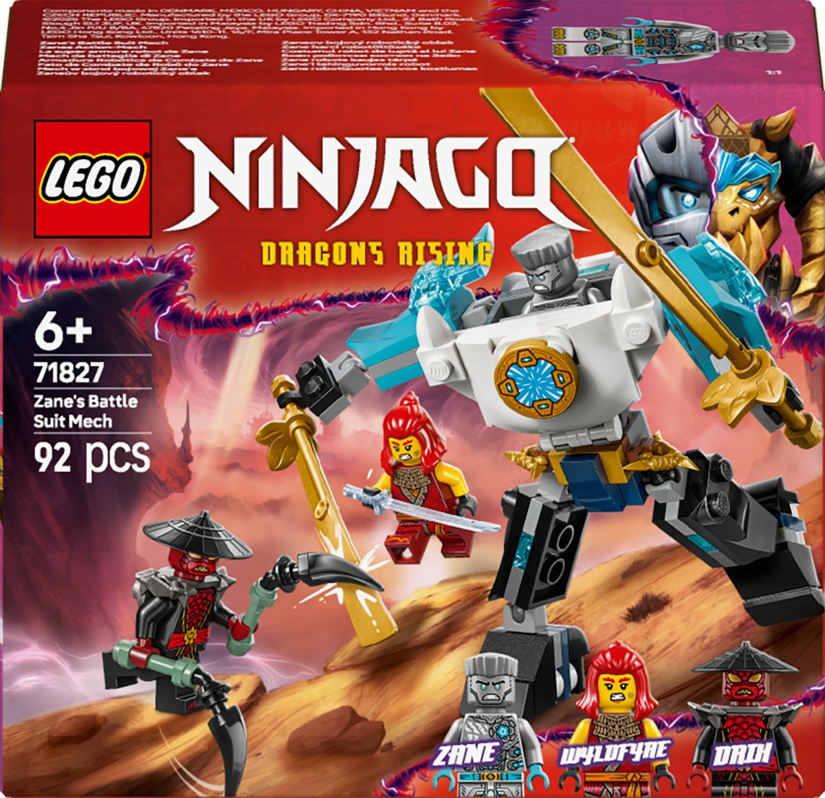 LEGO NINJAGO Zanes strijdmecha set  71827