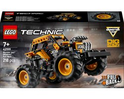 foto van LEGO Technic Monster Jam™ DIGatron™ pull-back truck - 42199