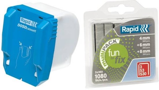 Rapid R5050 Rapid R5050 Nietcassette - 5000 stuks | bol