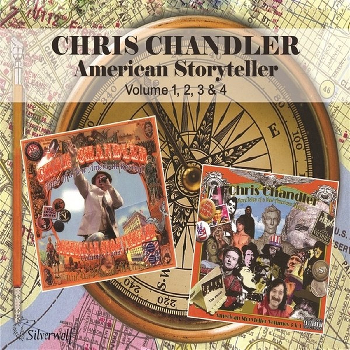 Chris Chandler - American Storyteller Vol 1-4 (4 CD)