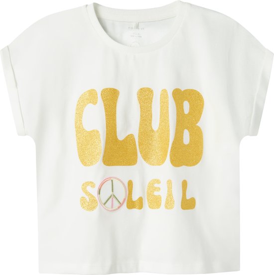 NAME IT - NKFFORVA SS SHORT LOOSE TOP BOX PS - Filles - T-shirts