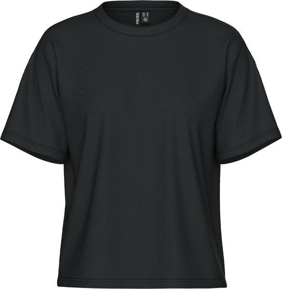 Pieces T-shirt Pcskylar Ss Tee Jrs Noos 17149470 Black Dames Maat