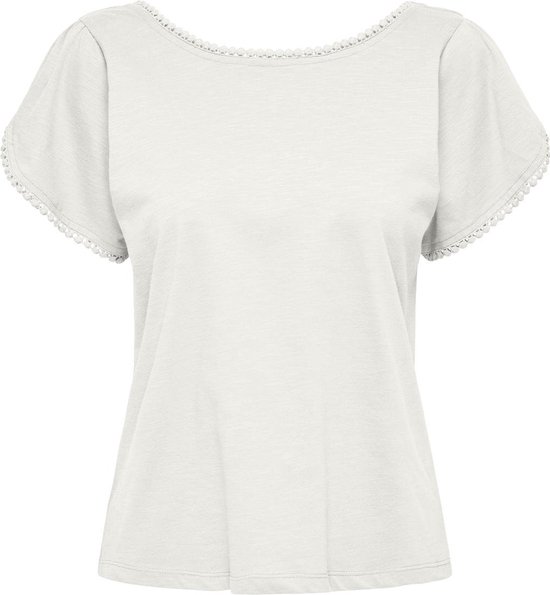 JDY - JDYSALVA LIFE S/S O-NECK TOP JRS - Dames - Blouses