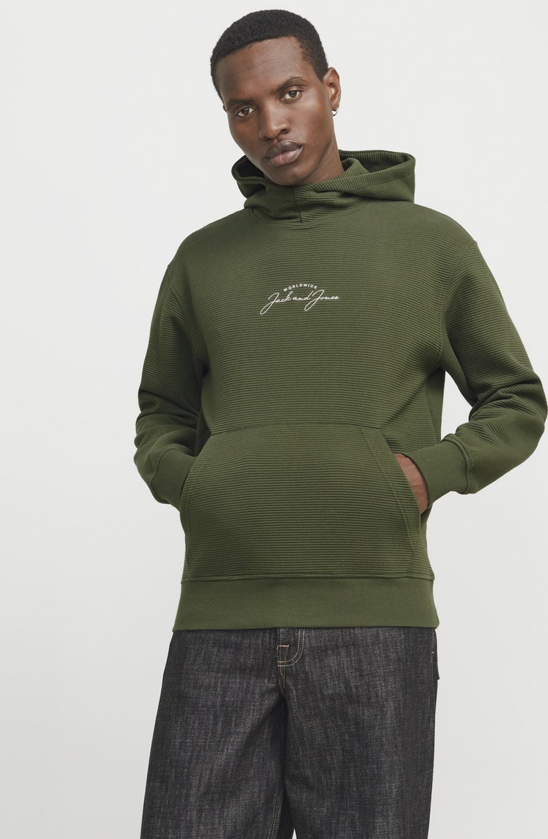 JACK&JONES - JJSTAIRS SWEAT HOOD - Heren - Sweaters