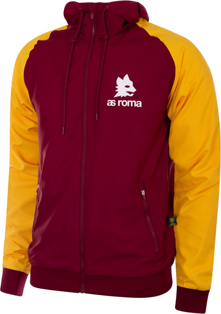 COPA - AS Roma 1987 - 89 Retro Windbreaker - Heren - Rood - XXL