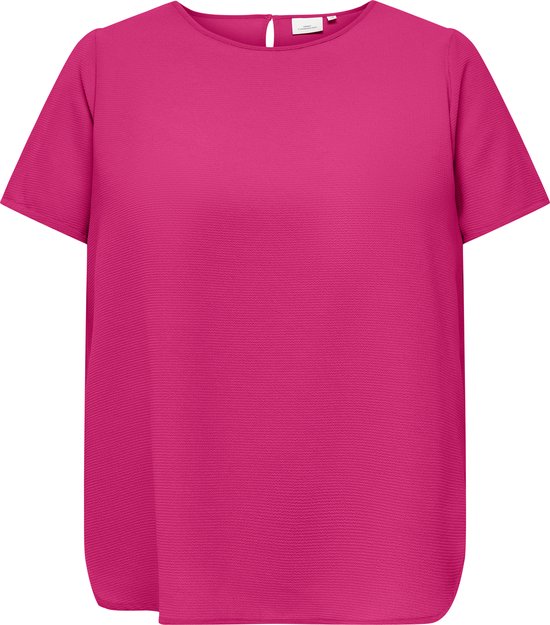 ONLY CARMAKOMA - CARVICA LIFE SS TOP WVN NOOS - Dames - Blouses