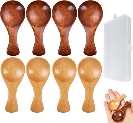 PULUZ 16-delige set bestaande uit een gouden mini-koffielepeltje, een roestvrijstalen