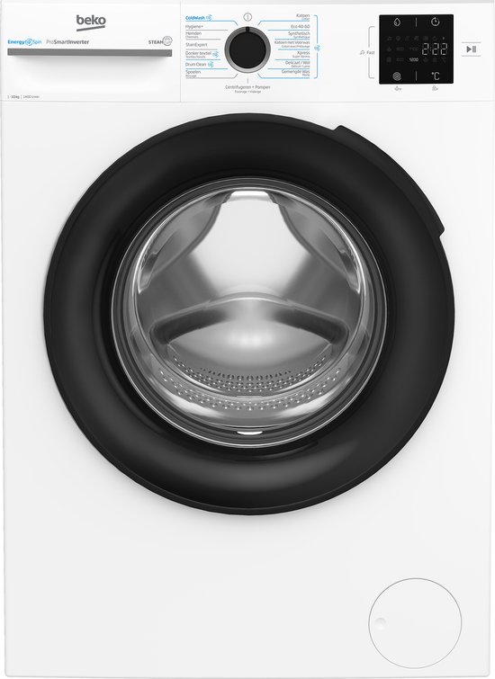 Beko BM3WFT31041W - EnergySpin - 10 kg wasmachine