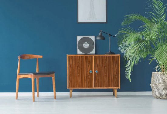 d-c-fix meubelplakfolie - Wit 67,5 cm x 2 m - afwasbare, zelfklevende decoratieve folie voor keuken, kast, tafel & vensterbank - modern & duurzaam
