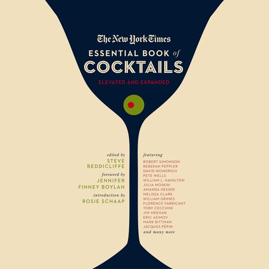 The New York Times Essential Book of Cocktails - cover