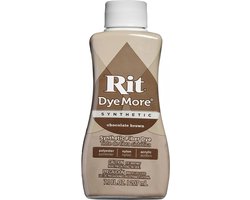 Rit Dyemore Chocolate Brown - Voor synthetische stoffen - Rit