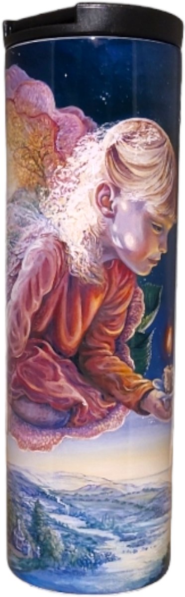 Josephine Wall Fantasy Art - Light Of The Rose - Thermobeker 500 ml
