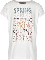 Creamie - meisjes T-shirt - korte mouwen - cloud - Maat 128
