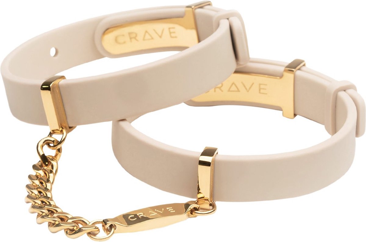 Goedkoopste Crave - ID Handboeien - Beige
