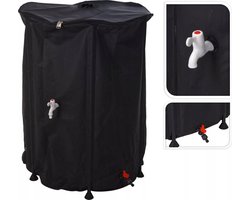 Relaxwonen - Regenton - 500 liter - Extra sterk - Inclusief aansluiting voor de waterslang