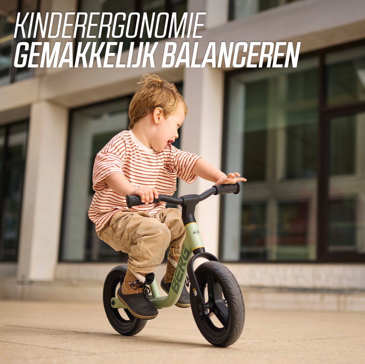 BERG MOOV10 Loopfiets - 2+ jaar - 10 inch - Lichtgewicht - Anti-lek EVA Banden - Verstelbaar Stuur en Zadel - Blauw — afbeelding 7