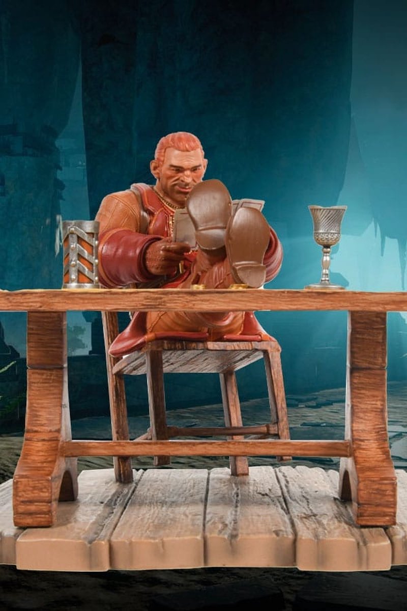 DEVplus Dragon Age Statue Varric The Sun Tarot 14 cm Beeld