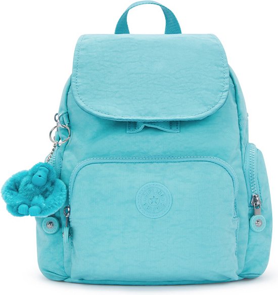 Kipling City Zip Mini Backpack Deepest Aqua