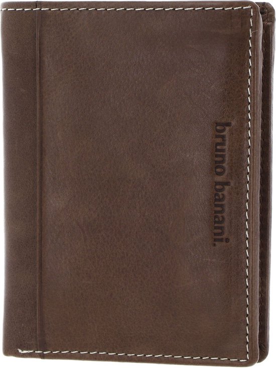 bruno banani Cuir Porte-monnaie Wallet Brown Brun