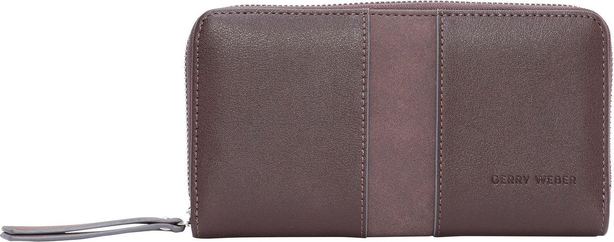 GERRY WEBER Portemonnee Soft Mix Purse LH13Z Dark Brown Donkerbruin