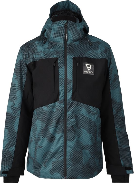 Veste de ski Sports d'hiver Brunotti Reborn pour hommes - Vert -