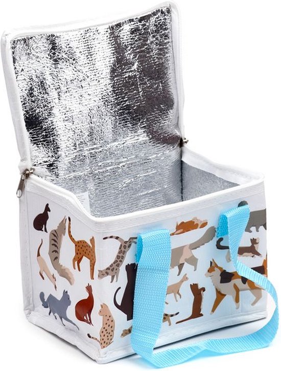 Koeltas/Lunchtas - Feline Fine Cats - Duurzaam RPET - 15x20x14cm van KOEL — afbeelding 2
